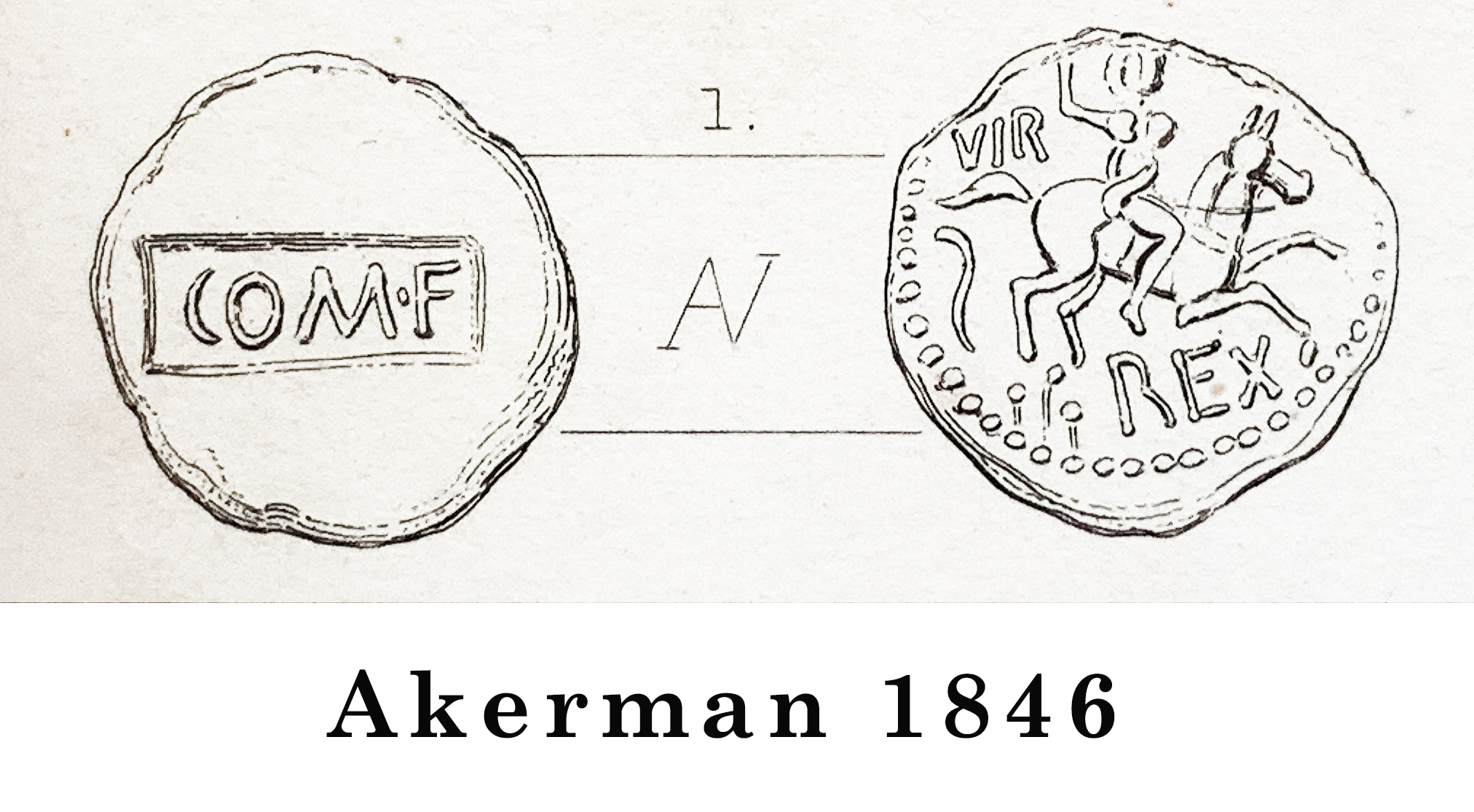 Akerman 1846 Verica Stater